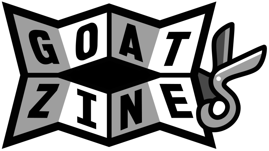 The GOATZINES logo.